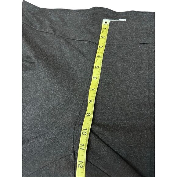 Dana Buchman Pull-On Pants Stretch Trousers Dark Heather Gray Size XL - Picture 6 of 8